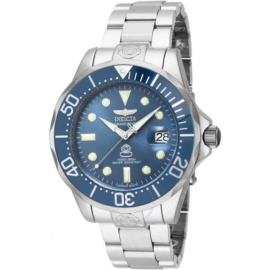 Invicta Pro Diver Automatic Metallic Blue Dial Men's Watch 16036 - Dawson Watches