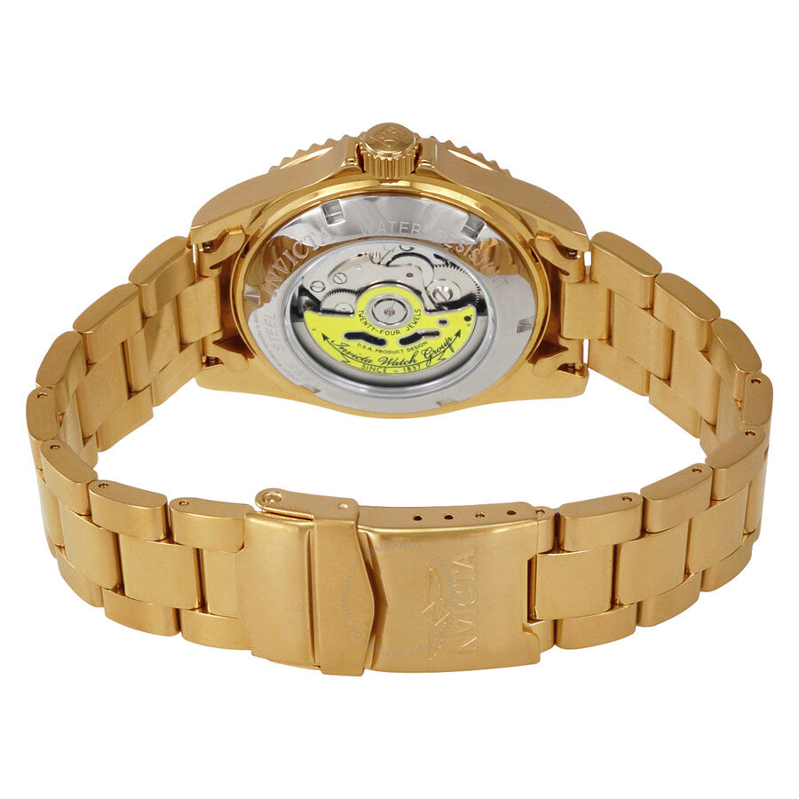 Invicta Pro Diver Black Dial Yellow Gold-plated Men's Watch 8929C - Dawson Watches #3