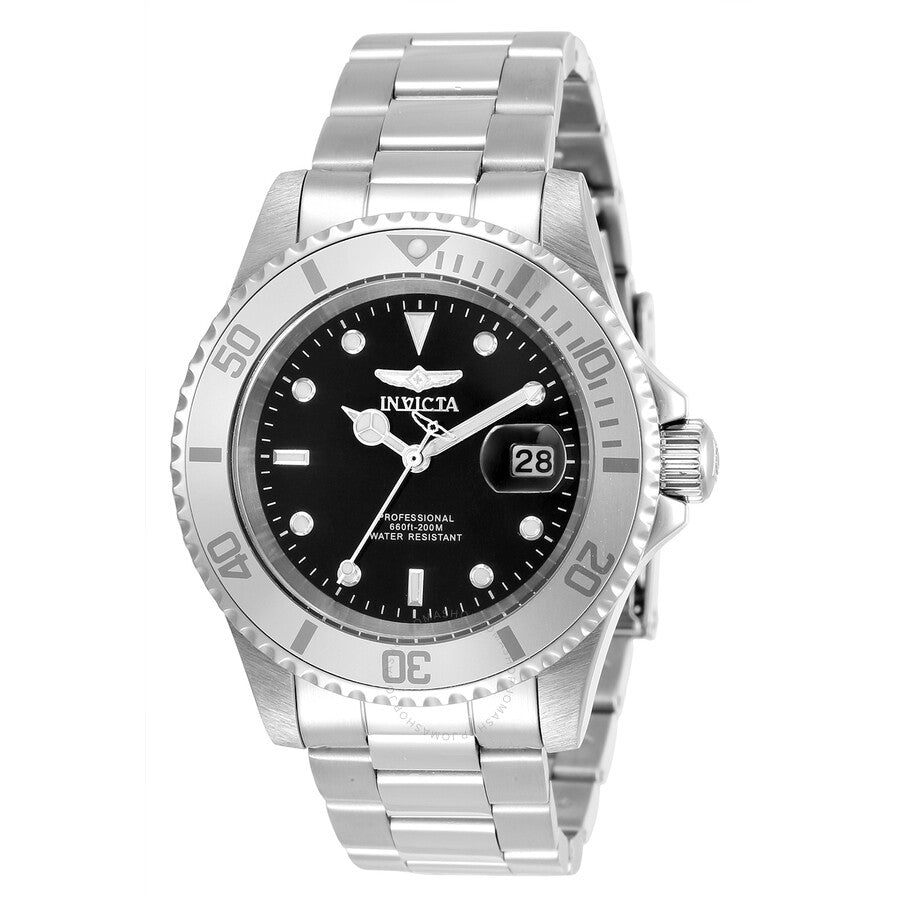 Invicta Pro Diver Quartz Black Dial Men's Watch 34022 - Dawson Watches