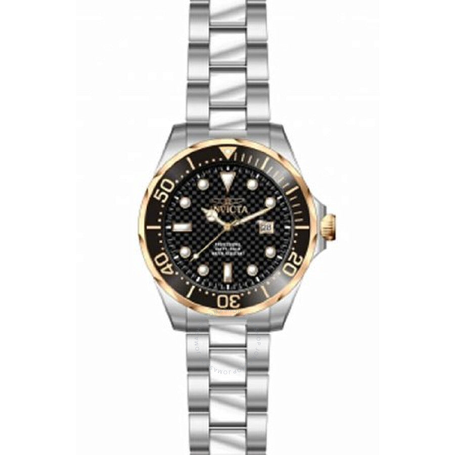 Invicta Pro Diver Black Dial Stainless Steel Men's Watch 12567 - Dawson Watches #2