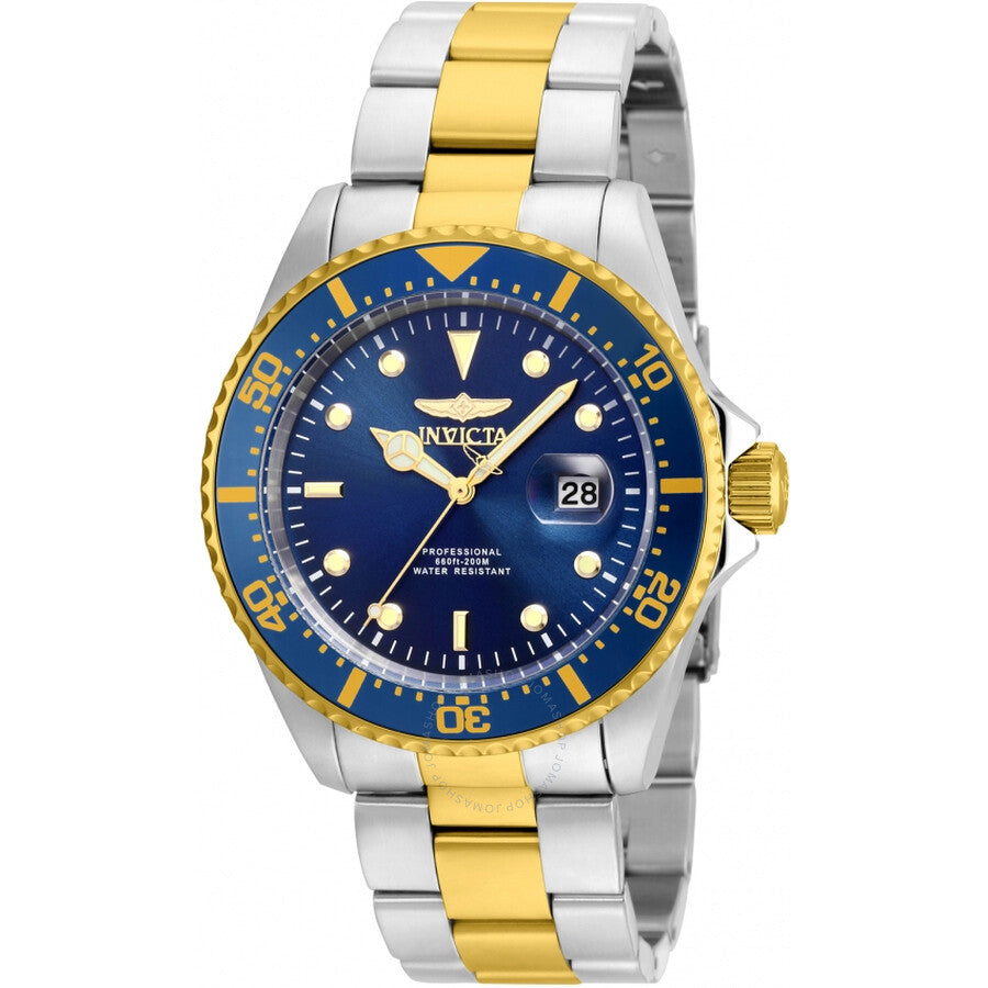 Invicta Pro Diver Blue Dial Two-tone Men's Watch 22058 - Dawson Watches