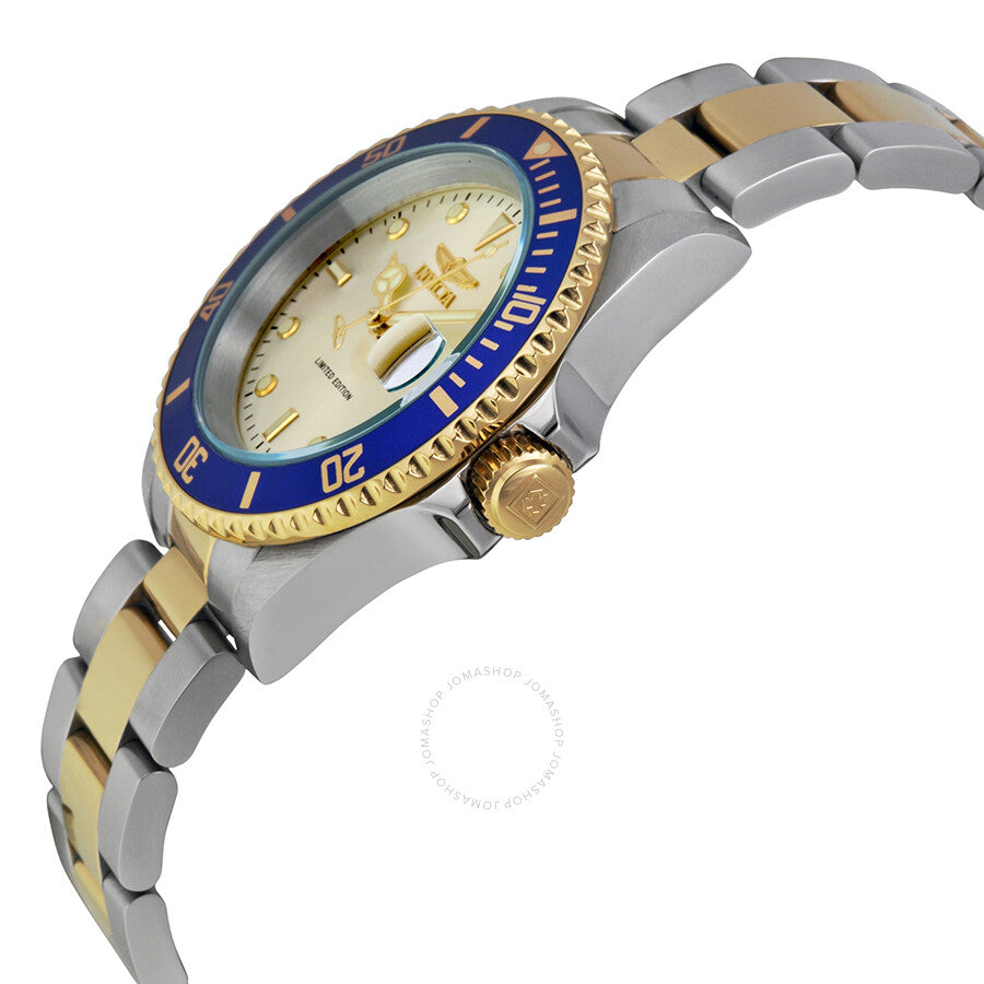 Invicta Pro Diver Champagne Dial Two-tone Men's Watch ILE8928OBA - Dawson Watches #2