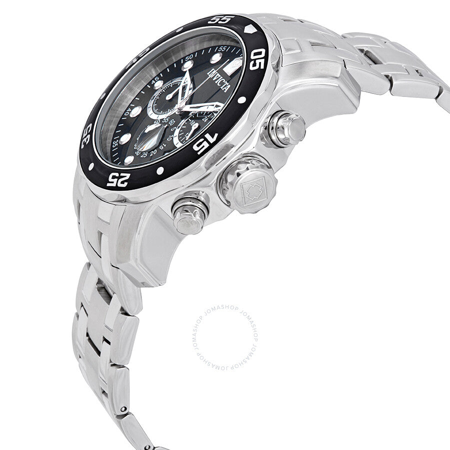 Invicta Pro Diver Chronograph Black Dial Men's Watch 0069 - Dawson Watches #2
