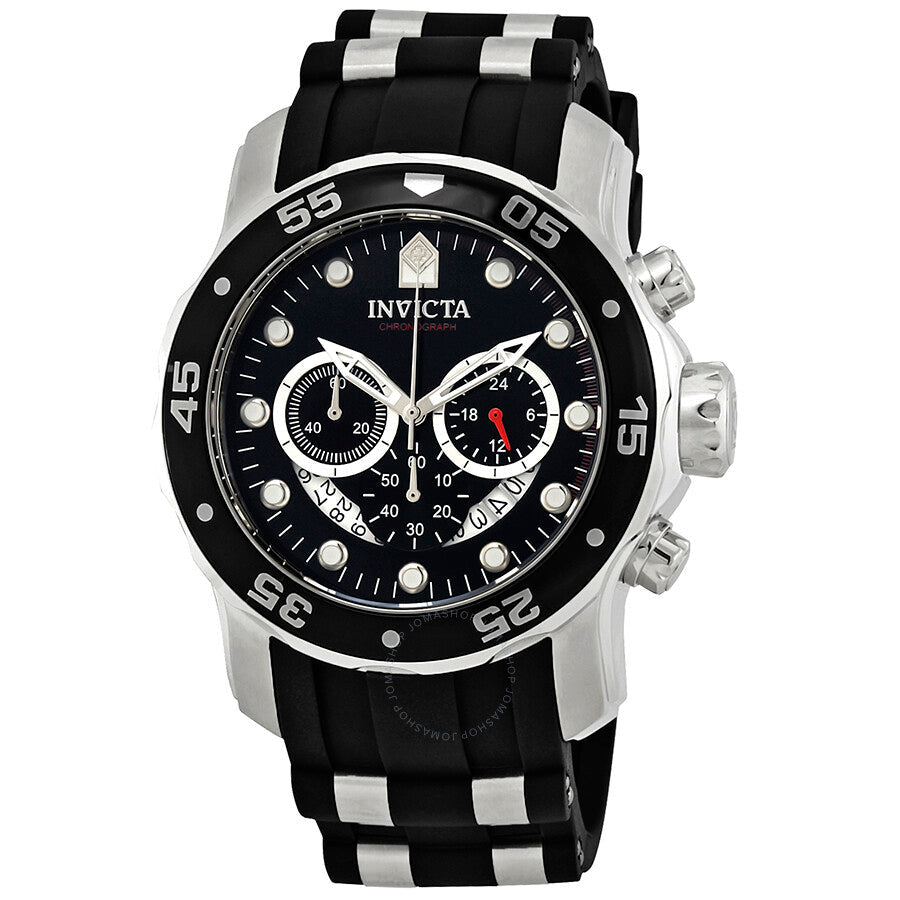 Invicta Pro Diver Chronograph Black Dial Men's Watch 21927 - Dawson Watches