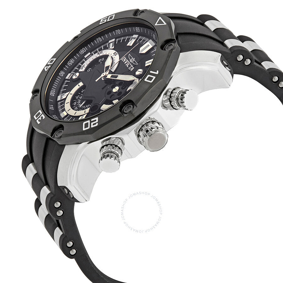 Invicta Pro Diver Chronograph Black Dial Men's Watch 22797 - Dawson Watches #2