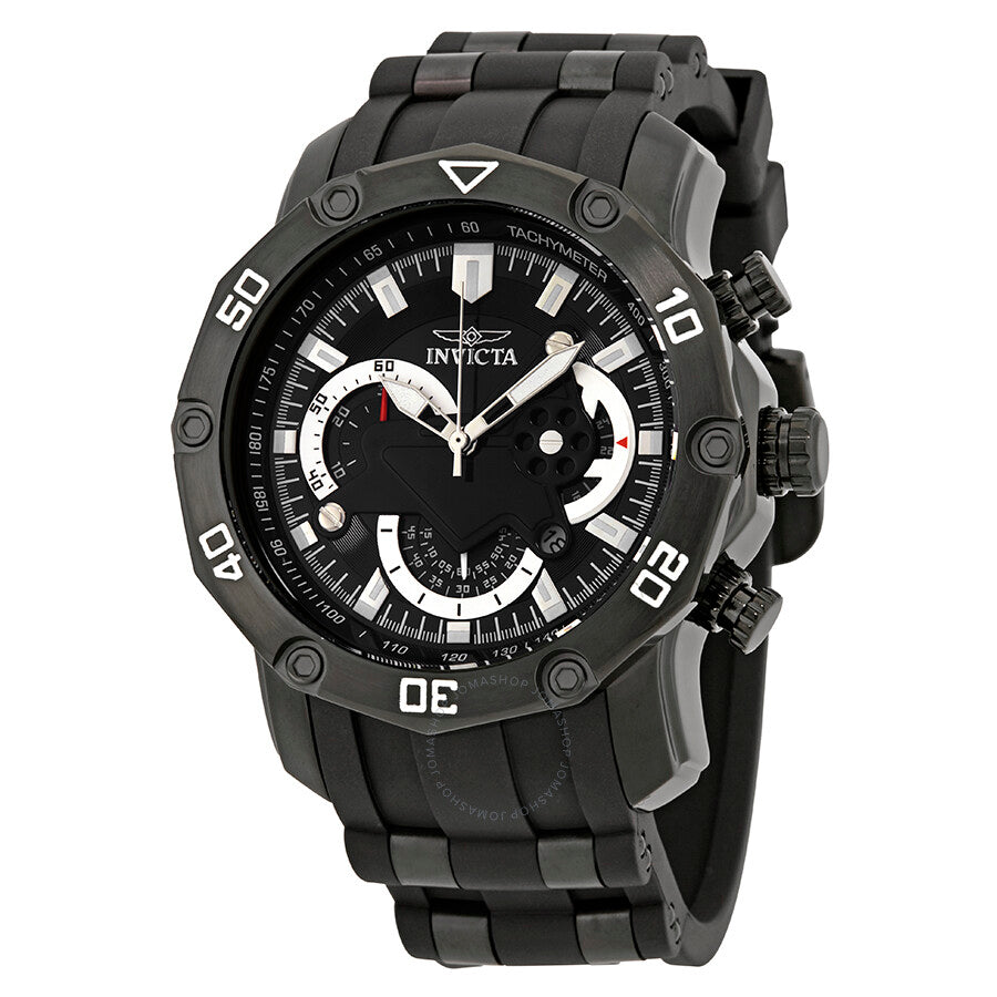 Invicta Pro Diver Chronograph Black Dial Men's Watch 22799 - Dawson Watches