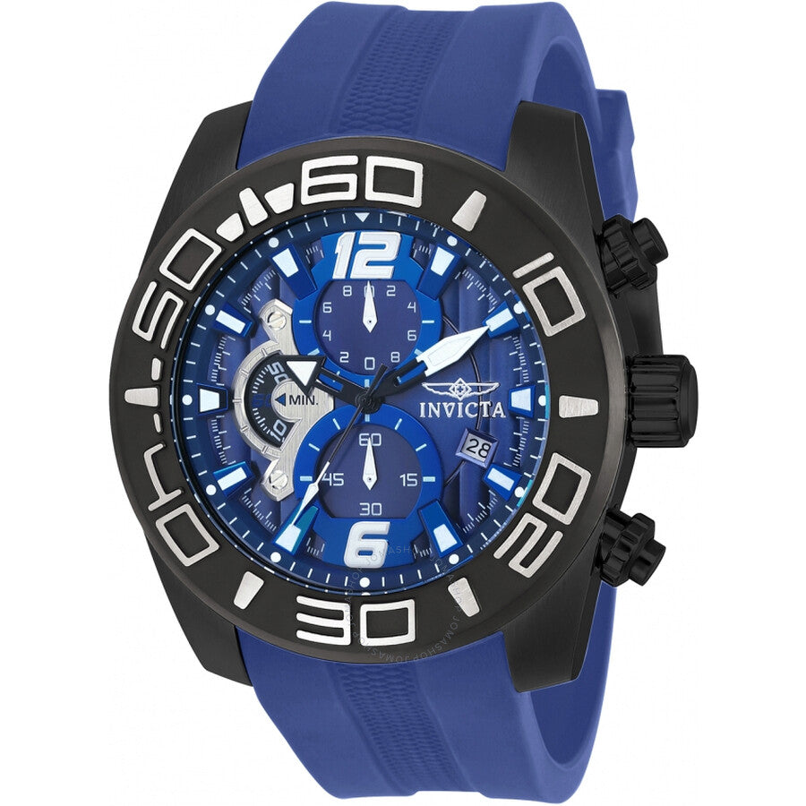 Invicta Pro Diver Chronograph Blue Dial Men's Watch 22812 - Dawson Watches