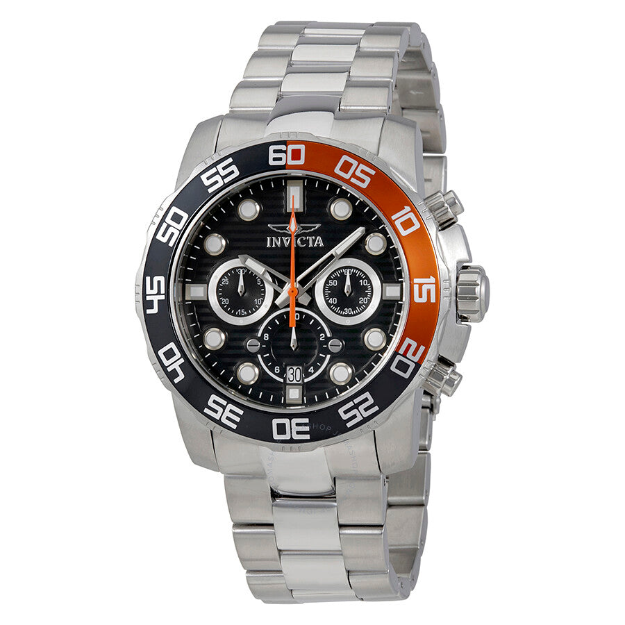 Invicta Pro Diver Chronograph Charcoal Dial Men's Watch 22230 - Dawson Watches