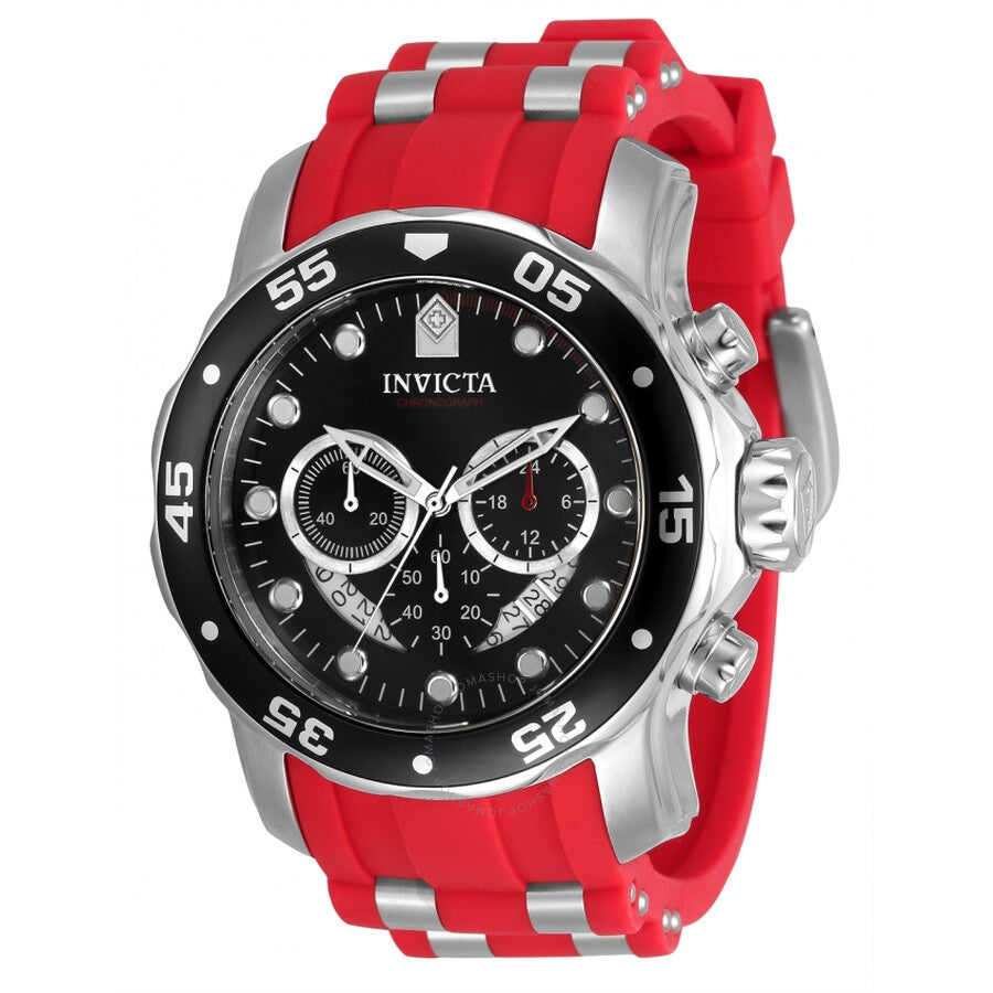 Invicta Pro Diver Chronograph GMT Quartz Black Dial Men's Watch 34009 - Dawson Watches