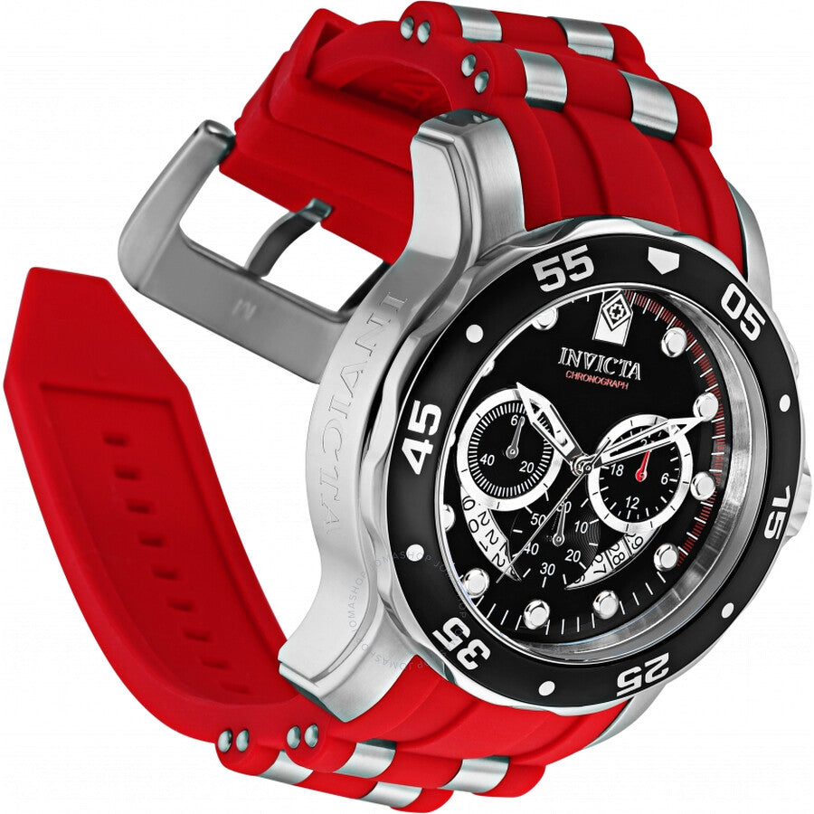 Invicta Pro Diver Chronograph GMT Quartz Black Dial Men's Watch 34009 - Dawson Watches #2