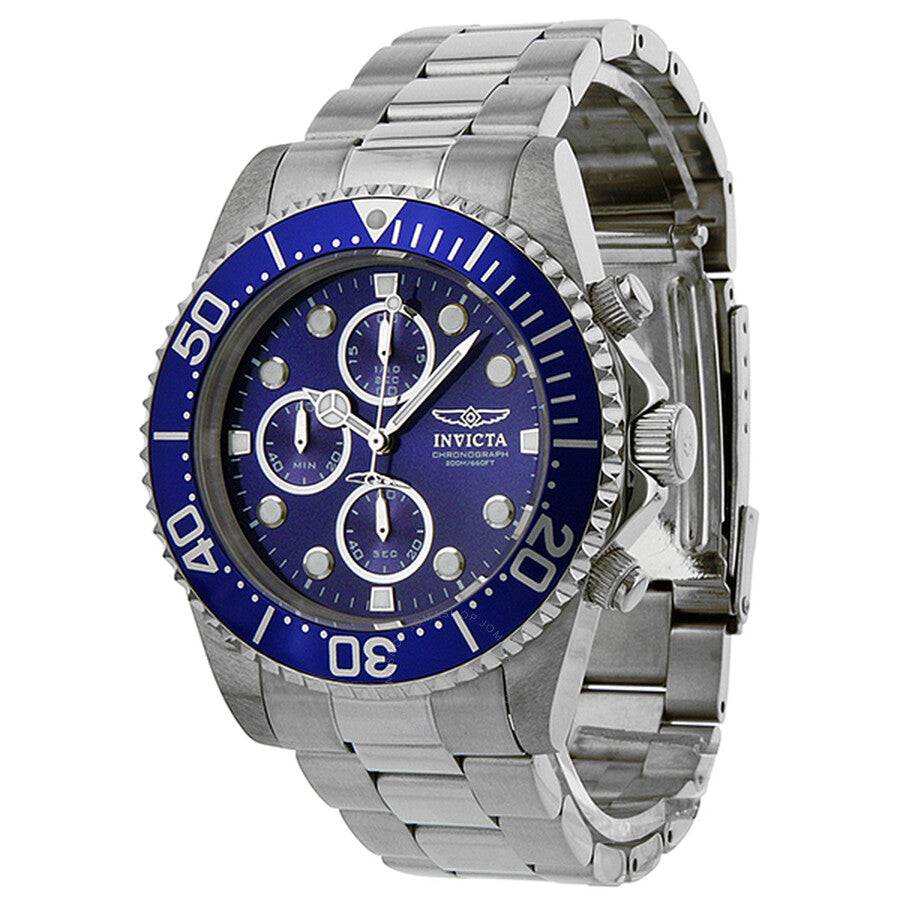 Invicta Pro Diver Chronograph Blue Dial Men's Watch 1769 - Dawson Watches