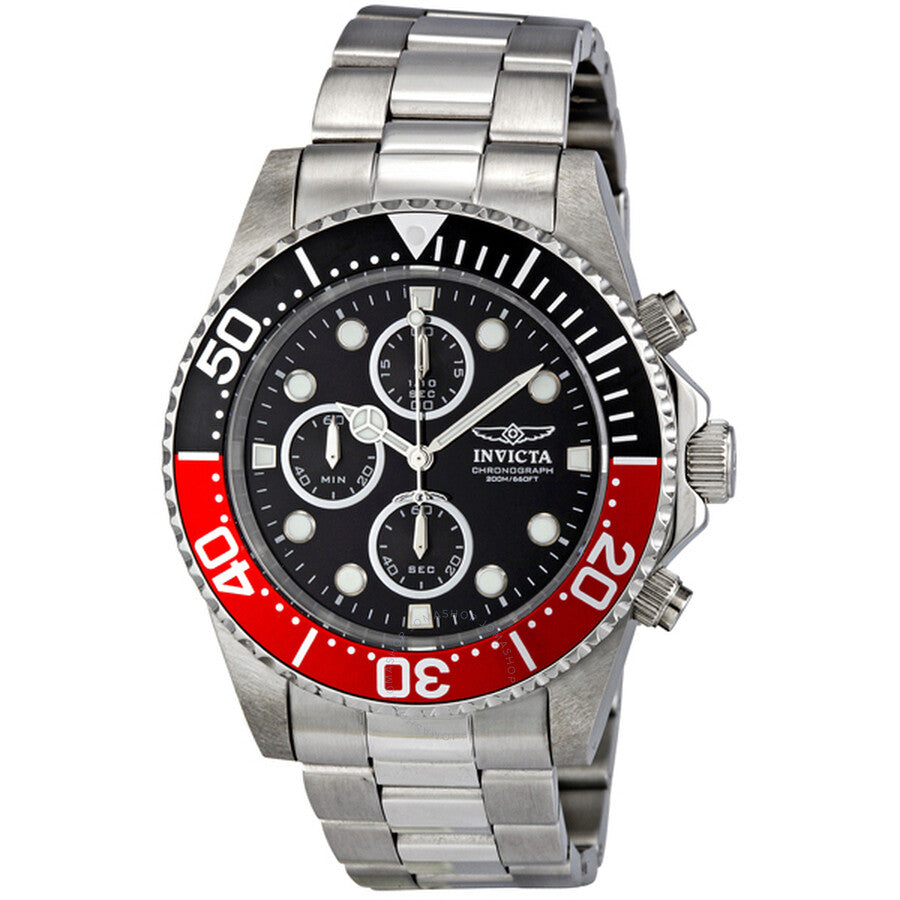 Invicta Pro Diver Chronograph Coke Bezel Men's Watch 1770 - Dawson Watches