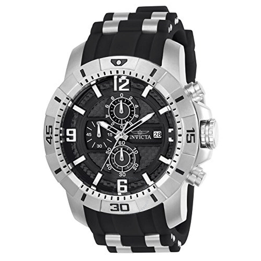 Invicta Pro Diver Chronograph Black Dial Men's Watch 24962 - Dawson Watches
