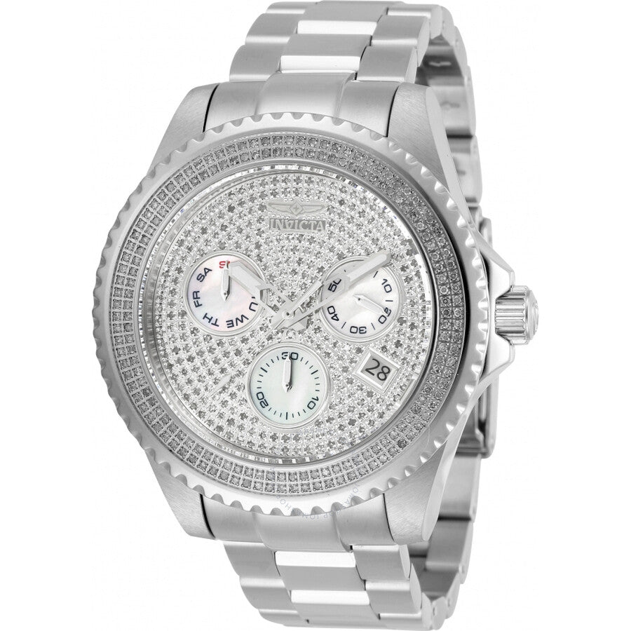Invicta Pro Diver Chronograph Quartz 1.94 Ct Diamond Men's Watch 30330 - Dawson Watches