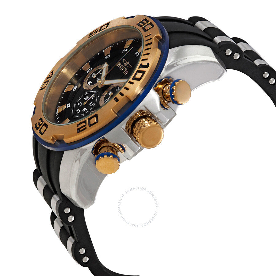 Invicta Pro Diver Chronograph Quartz Black Dial Men's Watch 30765 - Dawson Watches #2