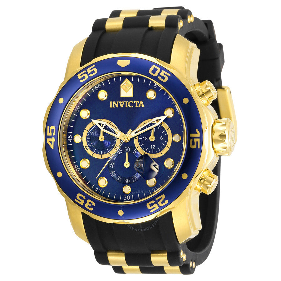 Invicta Pro Diver Chronograph Quartz Blue Dial Men's Watch 30763 - Dawson Watches