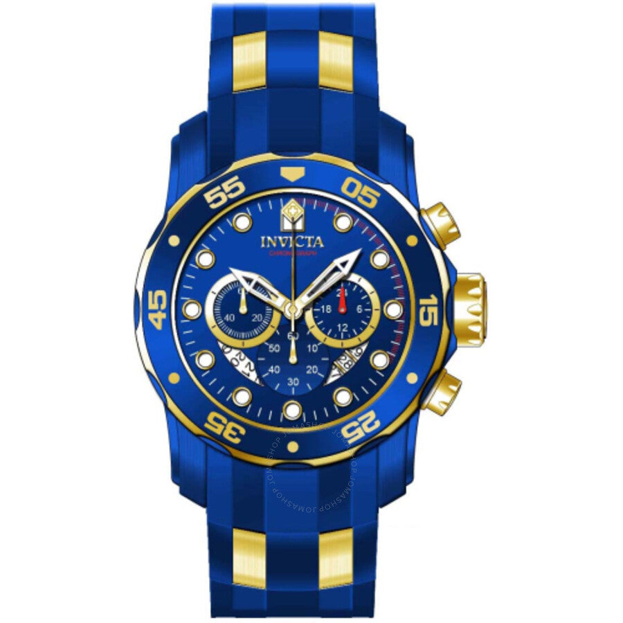 Invicta Pro Diver Chronograph Quartz Blue Dial Men's Watch 40934 - Dawson Watches #2