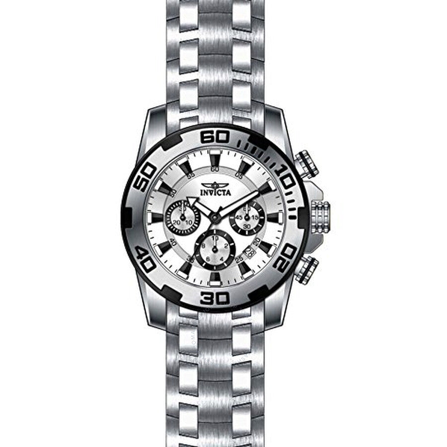 Invicta Pro Diver Chronograph Silver Dial Men's Watch 22317 - Dawson Watches #2