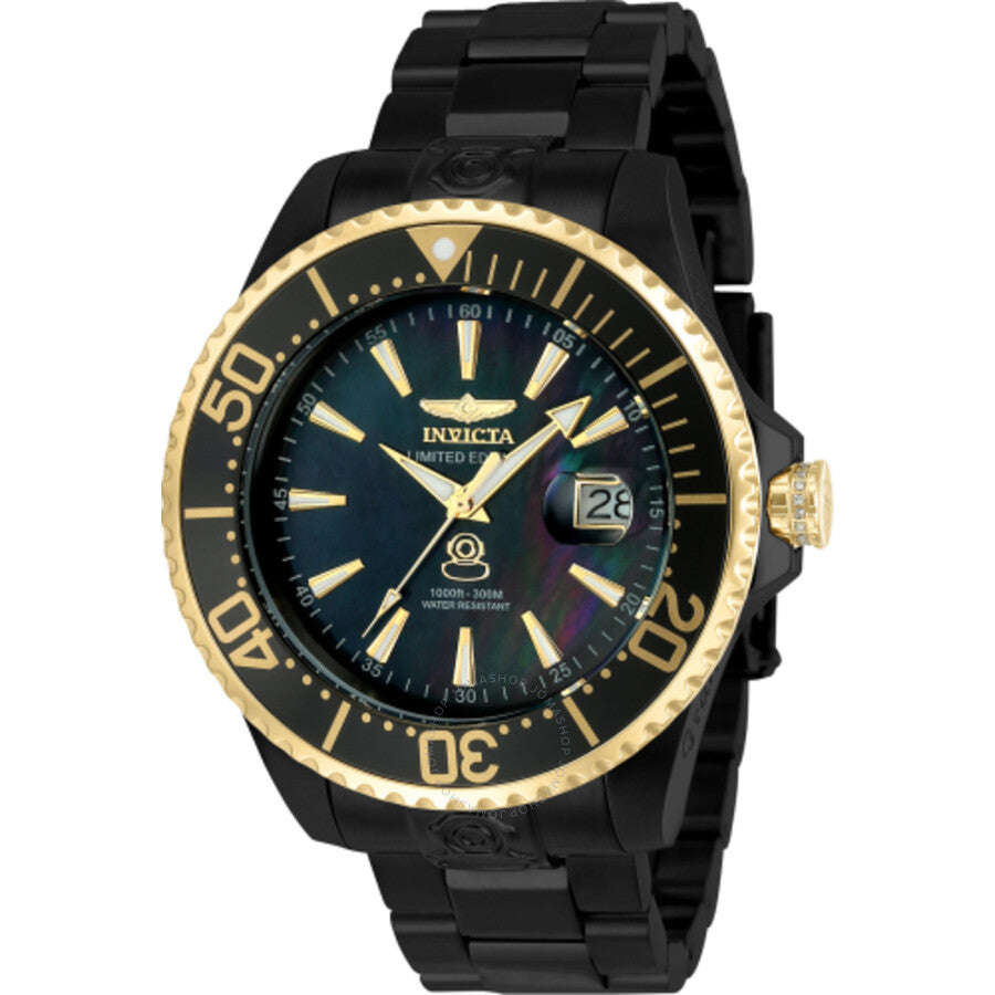 Invicta Pro Diver Date Automatic Black Dial Men's Watch 23306 - Dawson Watches
