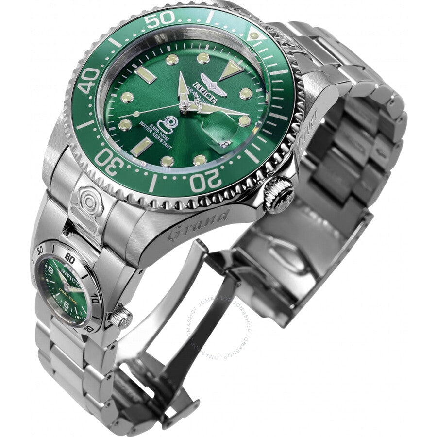 Invicta Pro Diver Date Automatic Green Dial Men's Watch 45811 - Dawson Watches #2