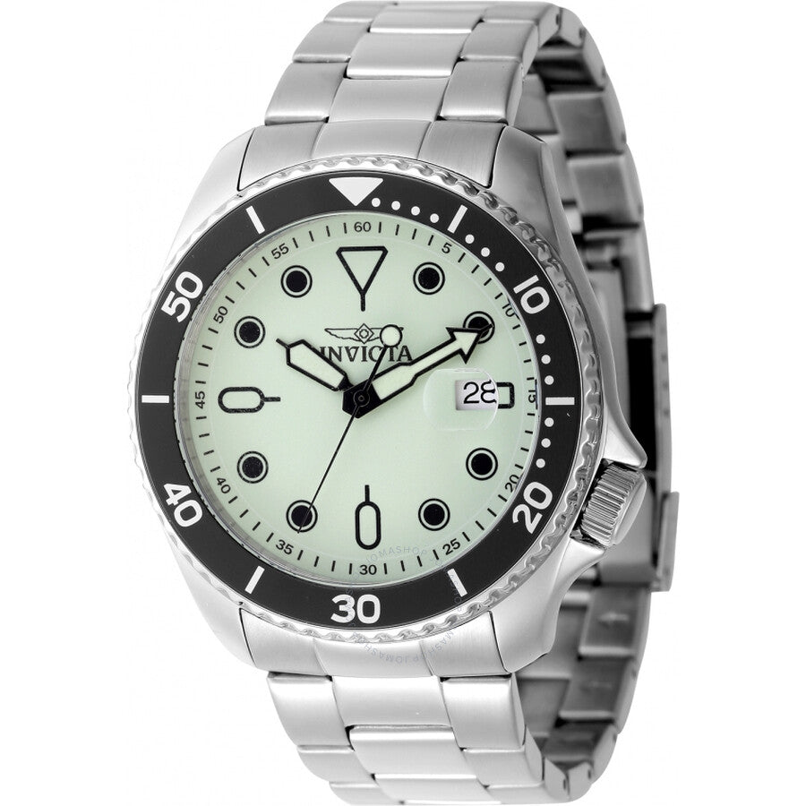 Invicta Pro Diver Date Luminous Green Dial Men's Watch 47305 - Dawson Watches