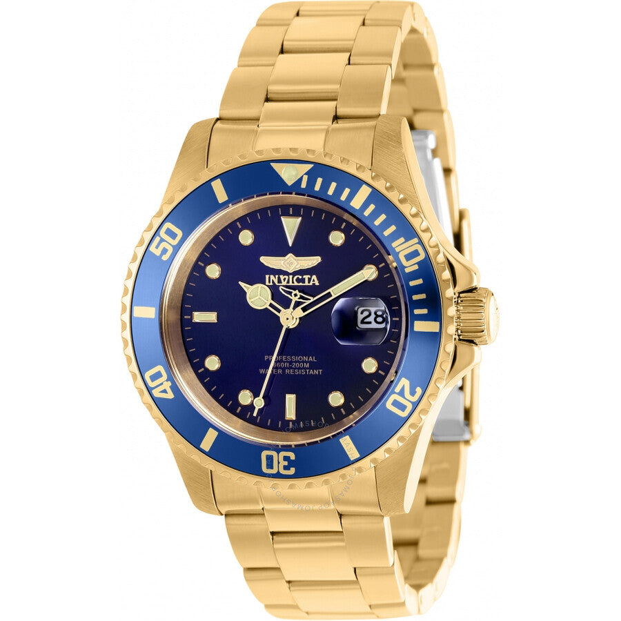 Invicta Pro Diver Date Quartz Blue Dial Men's Watch 37159 - Dawson Watches