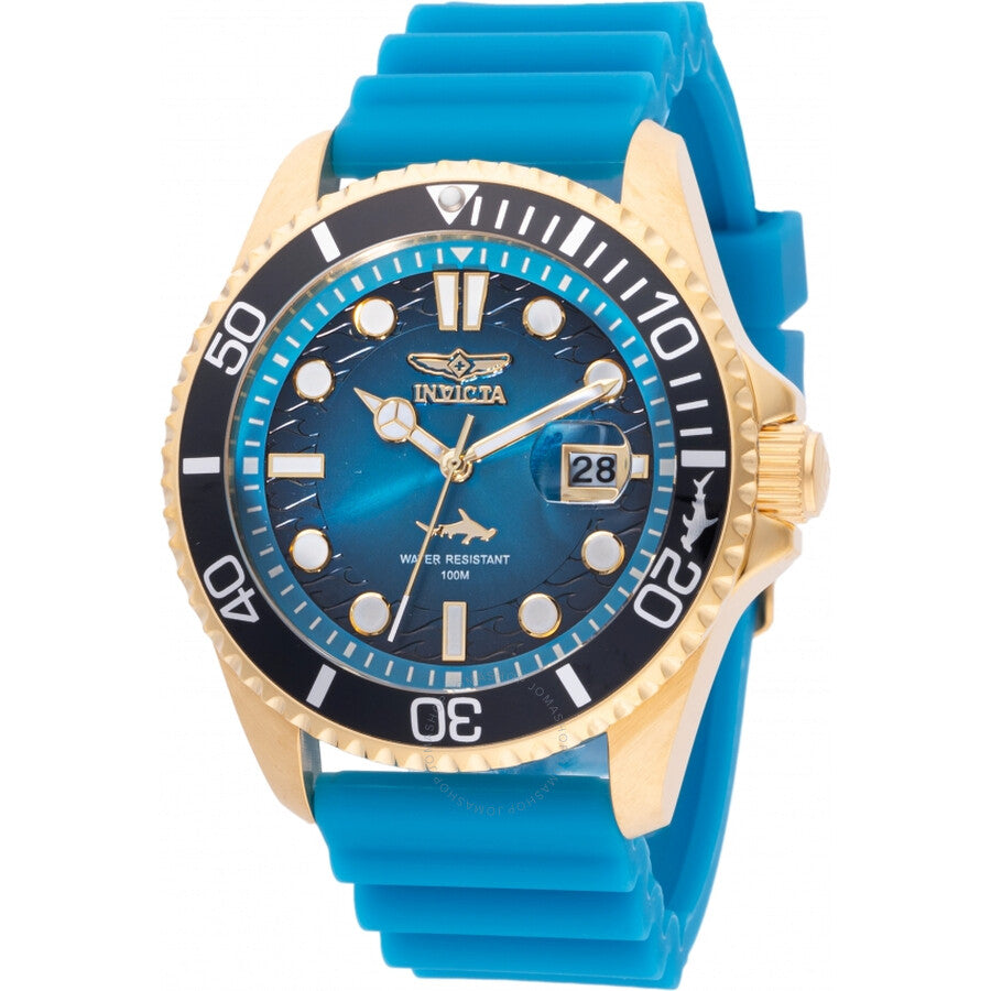Invicta Pro Diver Date Quartz Blue Dial Men's Watch 47170 - Dawson Watches