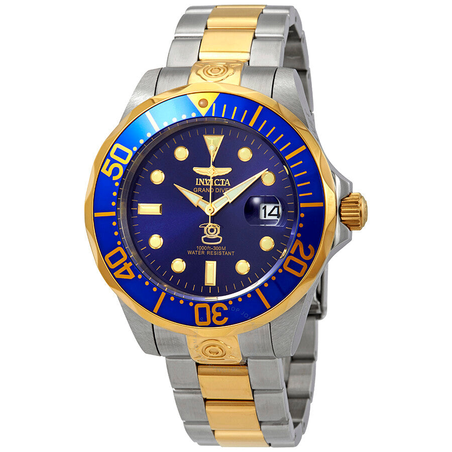 Invicta Pro Diver Grand Diver Automatic Blue Dial Men's Watch 3049 - Dawson Watches