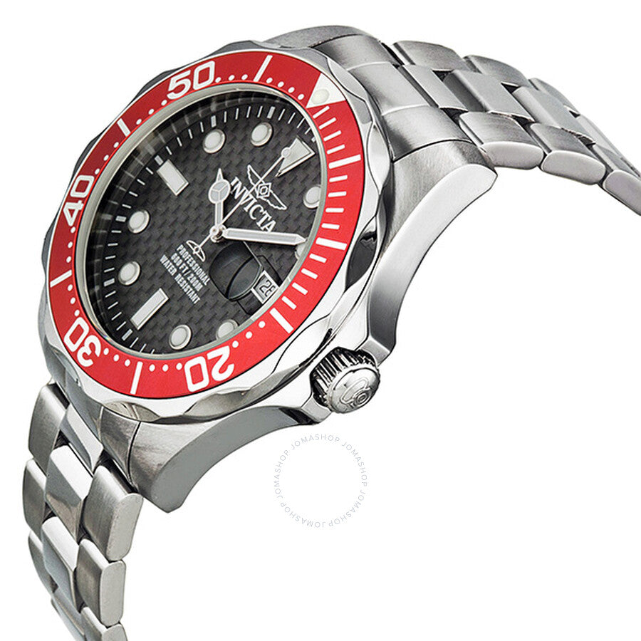 Invicta Pro Diver Grand Diver Black Carbon Fiber Dial Men's Watch 12565 - Dawson Watches #2