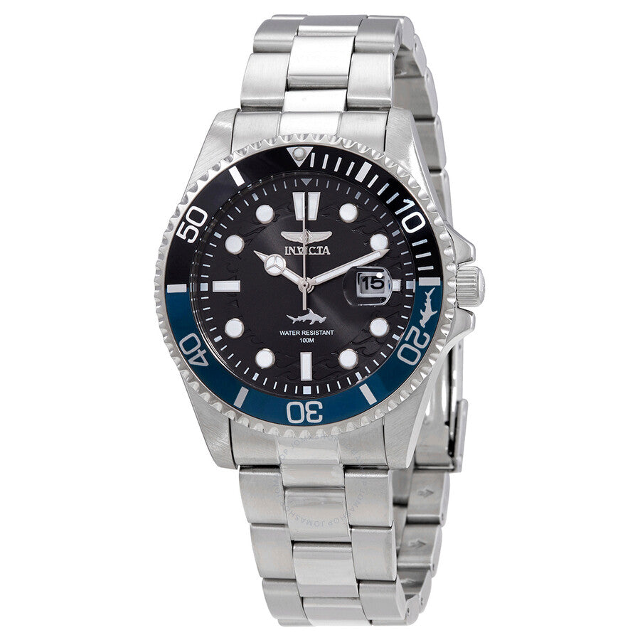 Invicta Pro Diver Quartz Black Dial Batman Bezel Men's Watch 30956 - Dawson Watches
