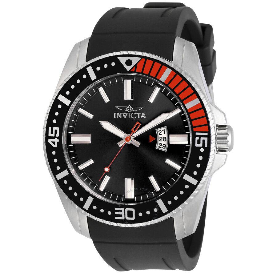 Invicta Pro Diver Quartz Black Dial Coke Bezel Men's Watch 30742 - Dawson Watches