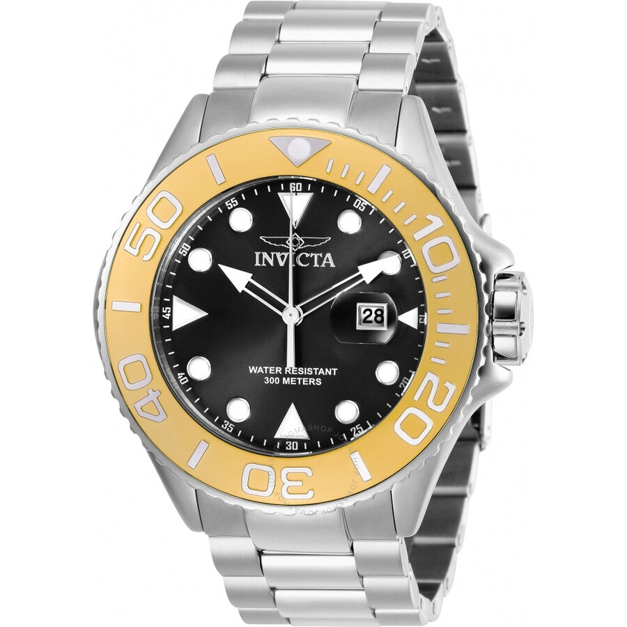 Invicta Pro Diver Quartz Black Dial Men's Watch 28767 - Dawson Watches