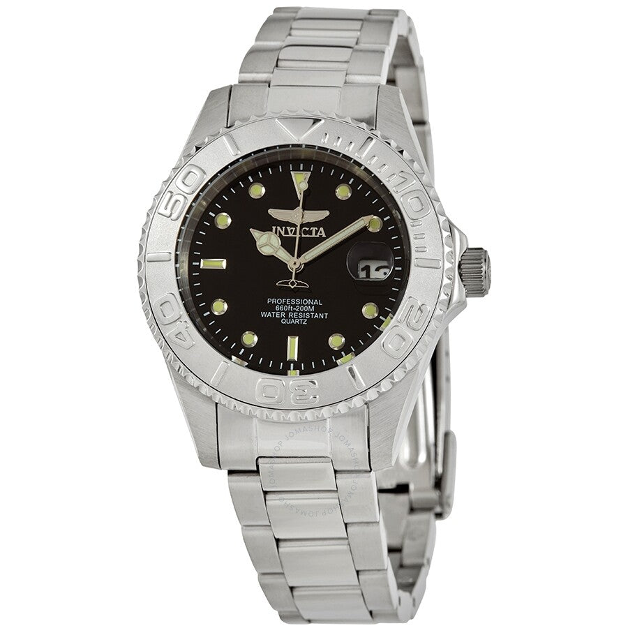 Invicta Pro Diver Quartz Black Dial Men's Watch 29937 - Dawson Watches