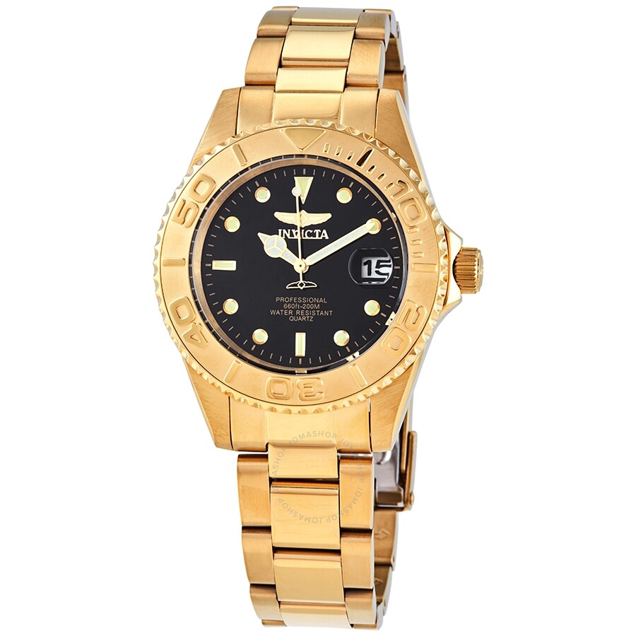 Invicta Pro Diver Quartz Black Dial Men's Watch 29939 - Dawson Watches
