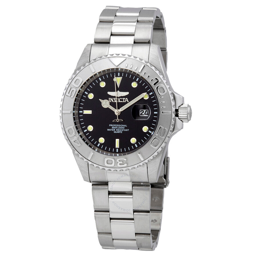 Invicta Pro Diver Quartz Black Dial Men's Watch 29944 - Dawson Watches