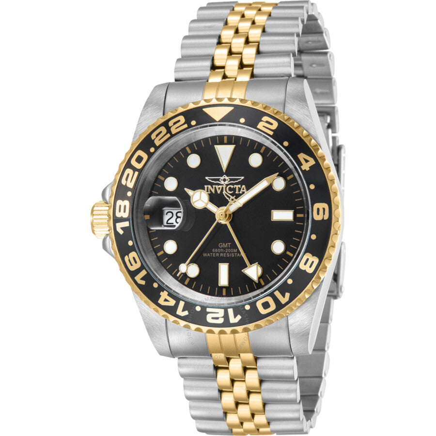 Invicta Pro Diver Quartz Black Dial Men's Watch 43974 - Dawson Watches