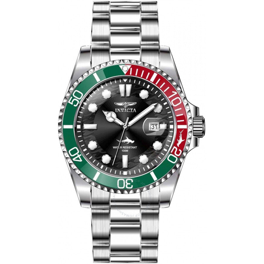 Invicta Pro Diver Quartz Black Dial Men's Watch 44706 - Dawson Watches