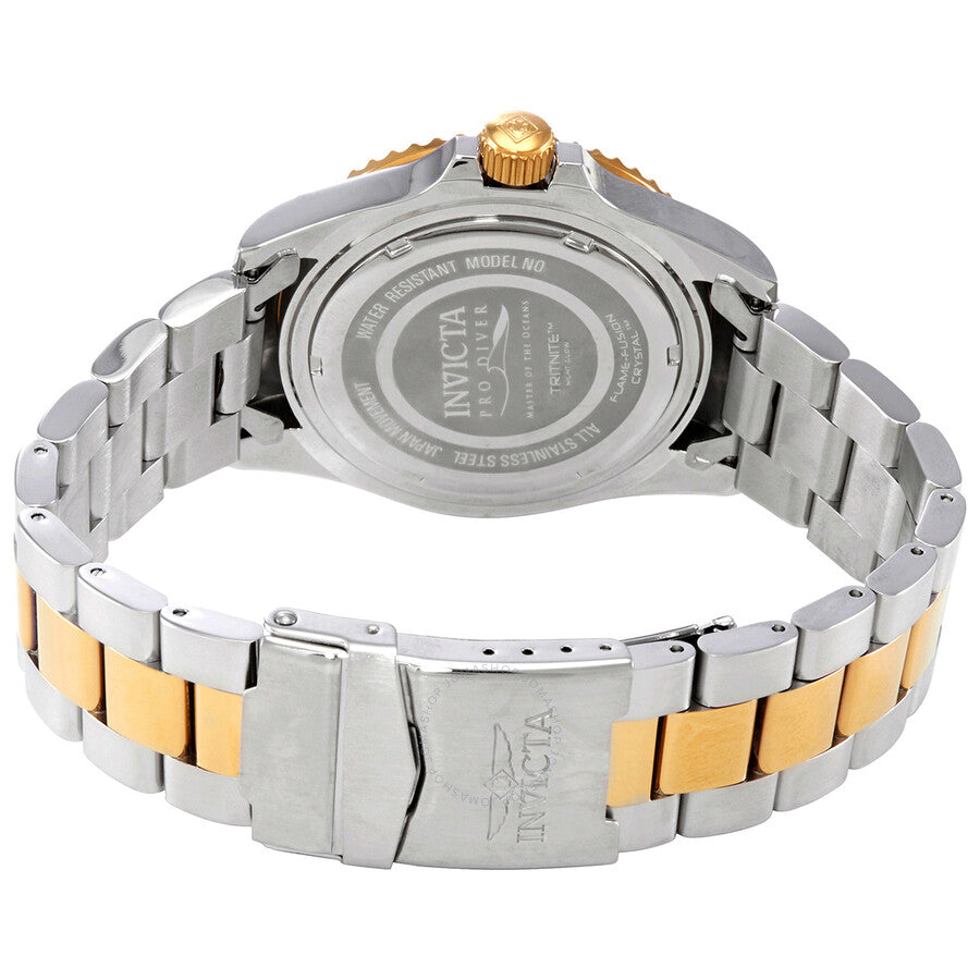 Invicta Pro Diver Quartz Black Dial Two-tone Men's Watch 30944 - Dawson Watches #3
