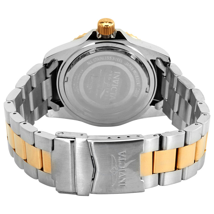 Invicta Pro Diver Quartz Black Dial Two-tone Men's Watch 33269 - Dawson Watches #3