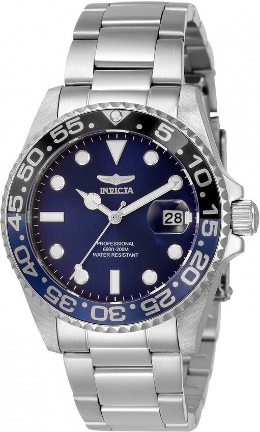 Invicta Pro Diver Quartz Blue Dial Batman Bezel Ladies Watch 33259 - BigDaddy Watches