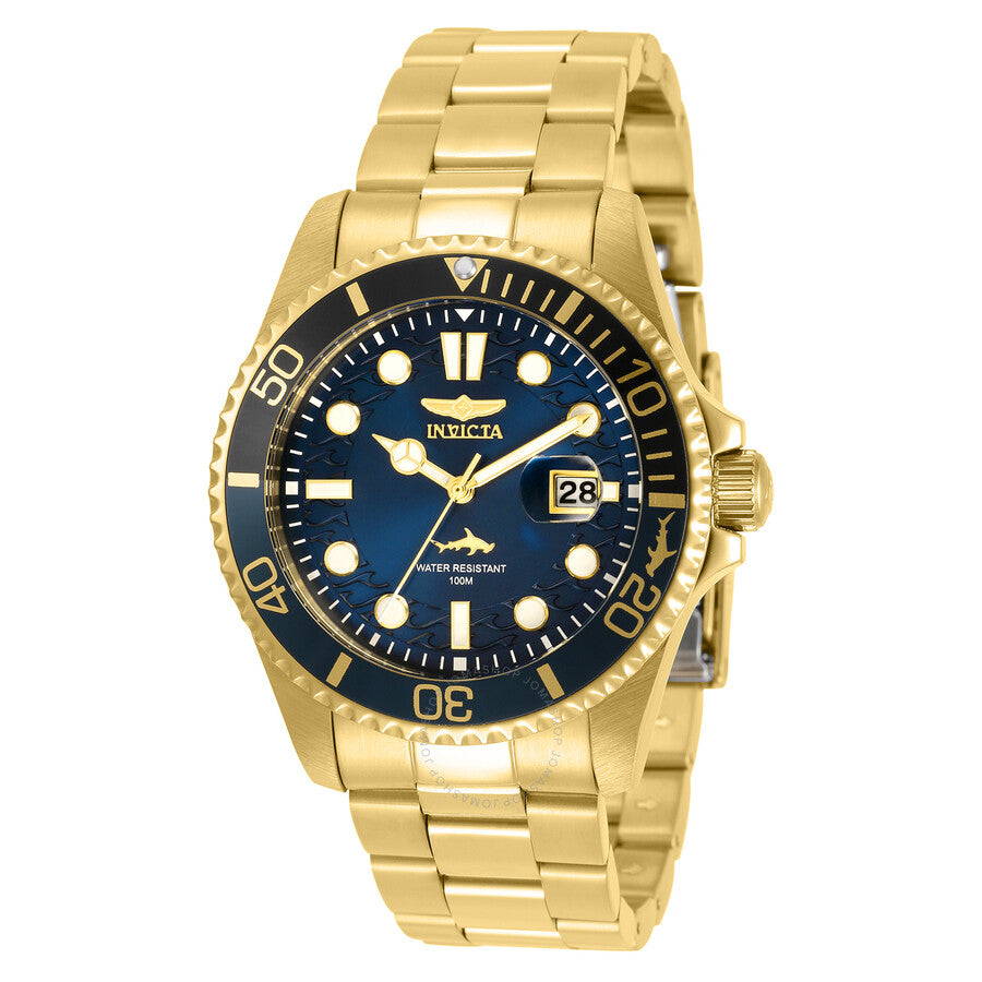 Invicta Pro Diver Quartz Blue Dial Batman Bezel Men's Watch 30810 - Dawson Watches
