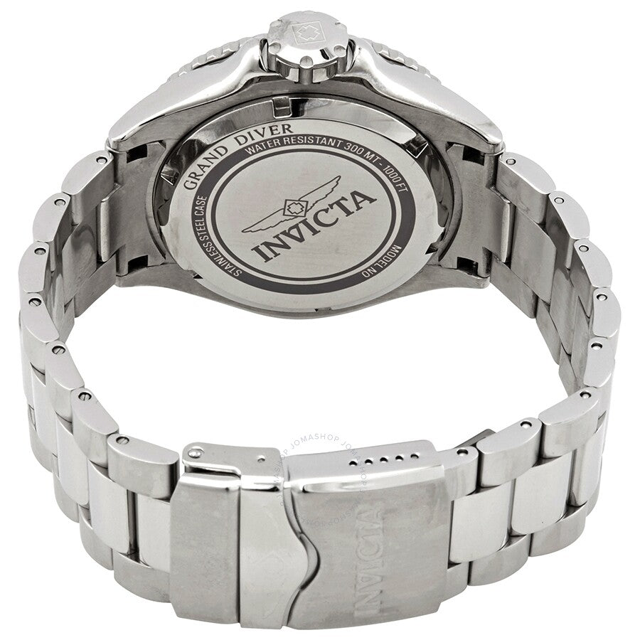 Invicta Grand Diver Quartz Blue Dial Stainless Steel Men's Watch 28766 - Dawson Watches #3