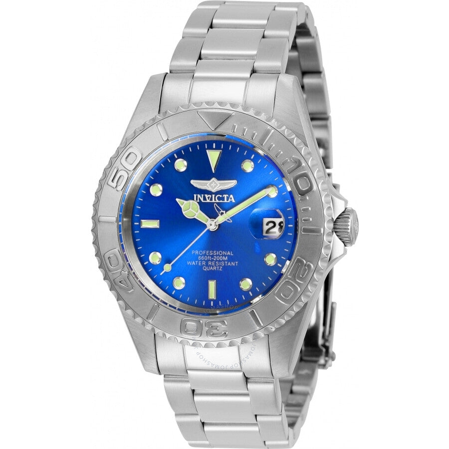 Invicta Pro Diver Quartz Blue Dial Stainless Steel Men's Watch 29938 - Dawson Watches