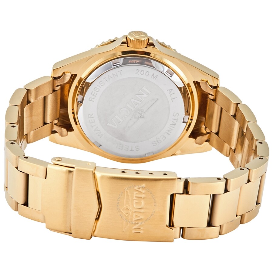 Invicta Pro Diver Quartz Blue Dial Yellow Gold-tone Men's Watch 29940 - Dawson Watches #3