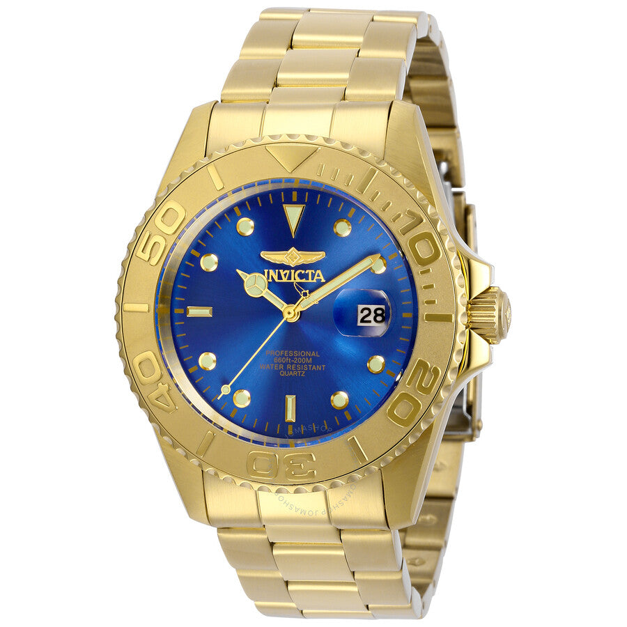 Invicta Pro Diver Quartz Blue Dial Men's Watch 29947 - Dawson Watches