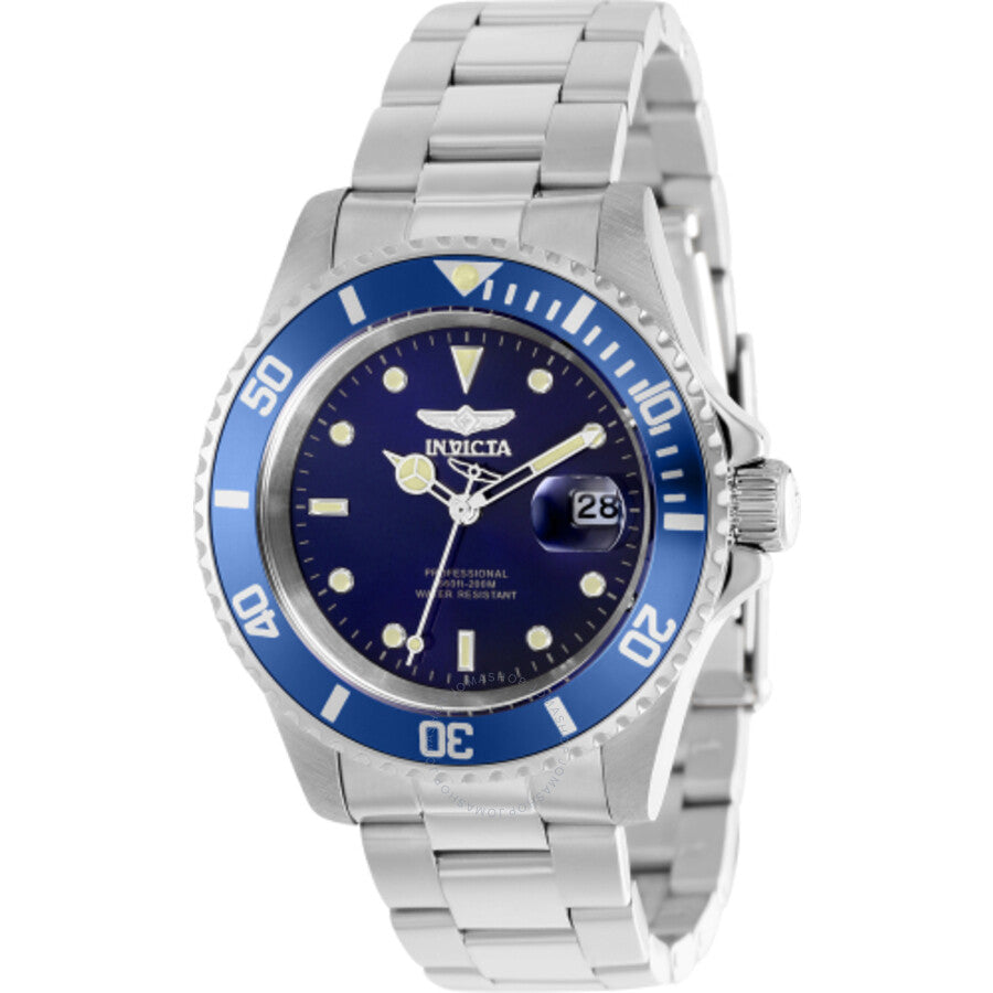 Invicta Pro Diver Quartz Blue Dial Men's Watch 37156 - Dawson Watches