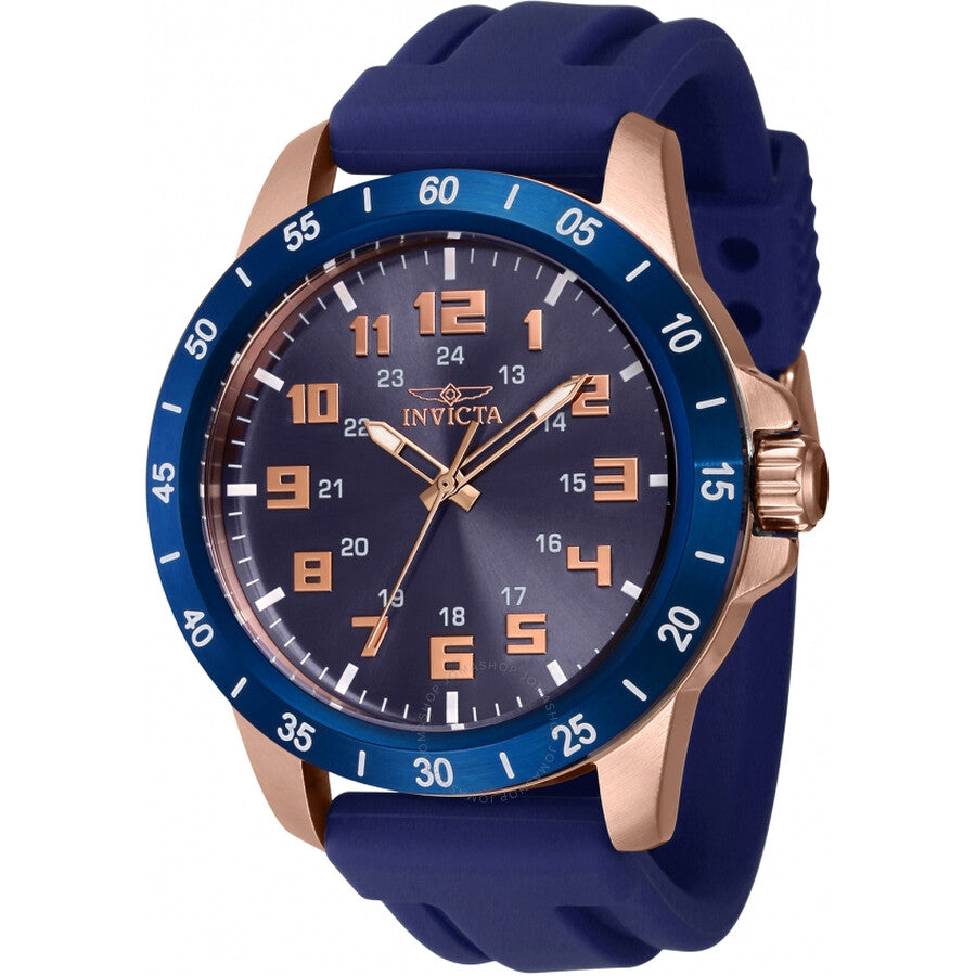 Invicta Pro Diver Quartz Blue Dial Men's Watch 40001 - Dawson Watches