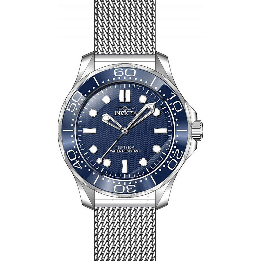 Invicta Pro Diver Quartz Blue Dial Men's Watch 45981 - Dawson Watches