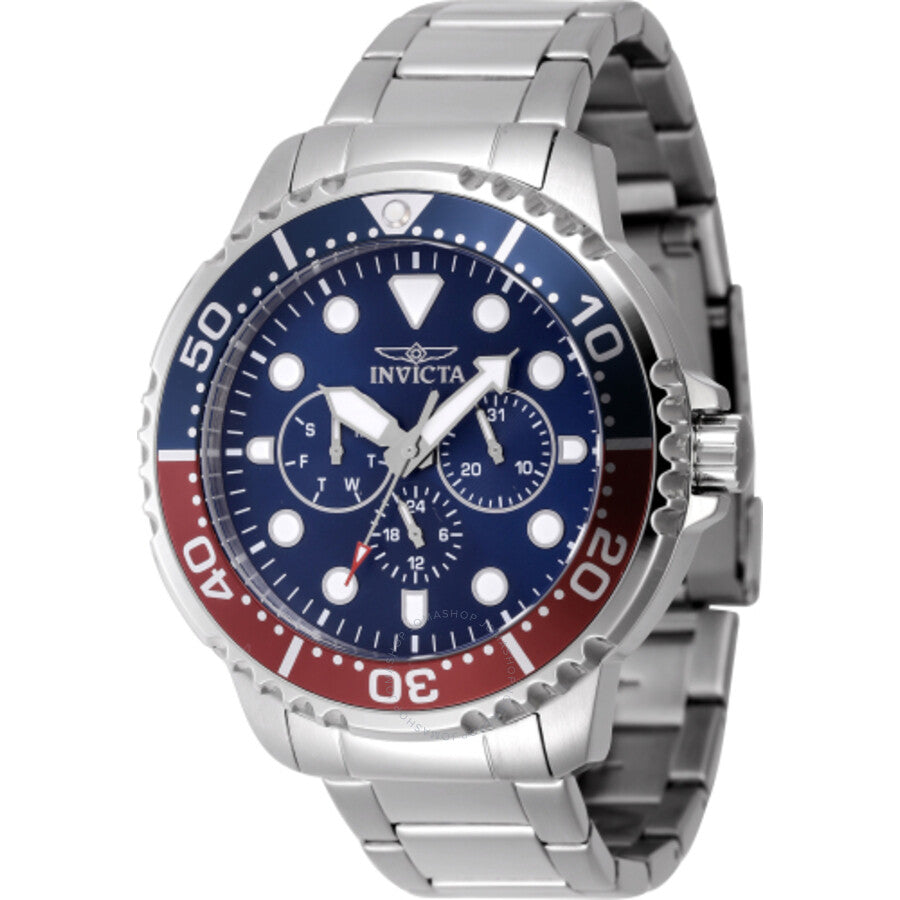Invicta Pro Diver Quartz Blue Dial Men's Watch 47227 - Dawson Watches