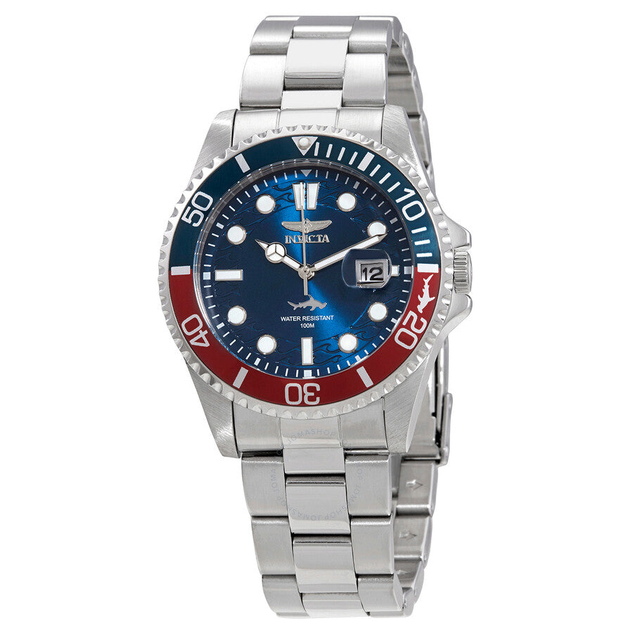 Invicta Pro Diver Quartz Blue Dial Pepsi Bezel Men's Watch 30951 - Dawson Watches